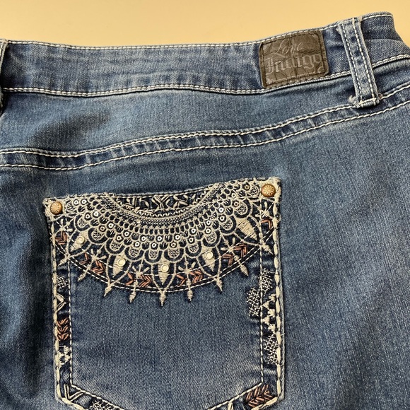 Love Indigo Womans 22 stretch Jeans - Picture 8 of 10